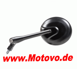 1 Universalspiegel Novara in schwarz