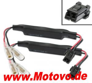 Adapterkabel Blinker mit Widerstand für Ducati Hypermotard, Paar