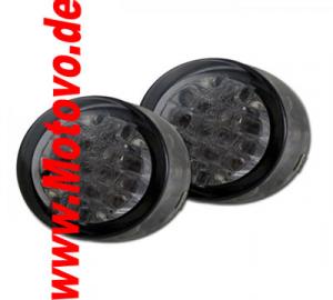 LED-Einbaublinkerset Twenty, getönt, E-geprüft, Paar
