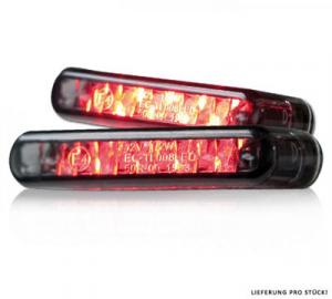 LED-Einbaurücklicht Streak, getönt, E-geprüft