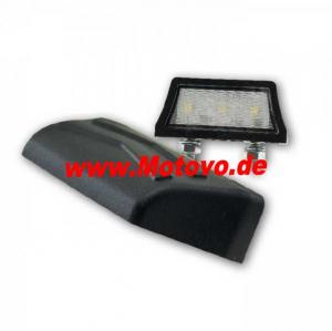 SMD-Kennzeichenbeleuchtung "Axis", schwarz
