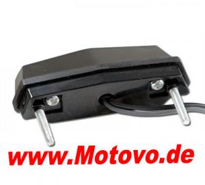 SMD-Kennzeichenbeleuchtung "Flat", schwarz