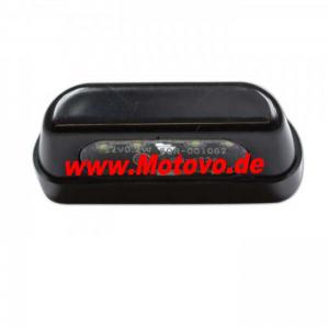 LED-Kennzeichenbeleuchtung "Zest" in schwarz