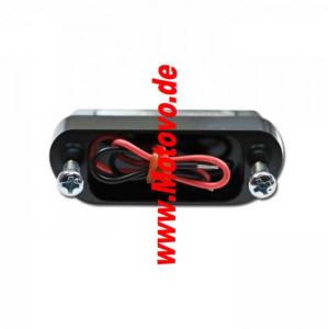 LED-Kennzeichenbeleuchtung "Zest", schwarz