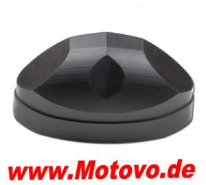 Kennzeichen LED Beleuchtung Micro Space, schwarz Aluminium