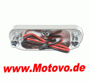 LED-Kennzeichenbeleuchtung "Zest", E-geprüft