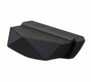 LED-Kennzeichenbeleuchtung Diamond, Alu, schwarz