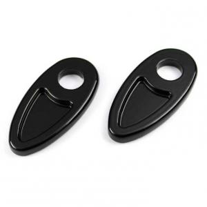 1 Paar Indy Spacer "Harley Davidson" in schwarz/Alu