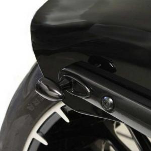 1 Paar Indy Spacer "Harley Davidson" in schwarz/Alu