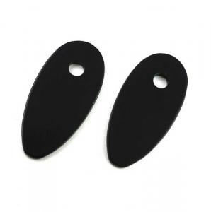 1 Paar Indy Spacer "Harley Davidson" in schwarz/stahl