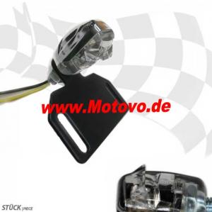 LED-Kennzeichenbeleuchtung "Nano" in chrom