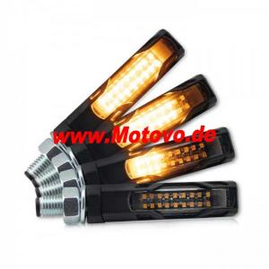 1 Paar SMD-Blinker "EVO" in Schwarz, getönt