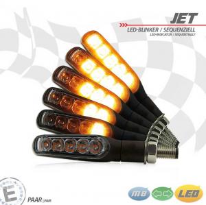 1 Paar SMD-Blinker "JET" in schwarz