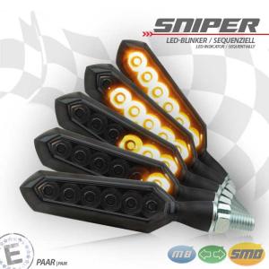 1 Paar LED-Blinker "SNIPER"