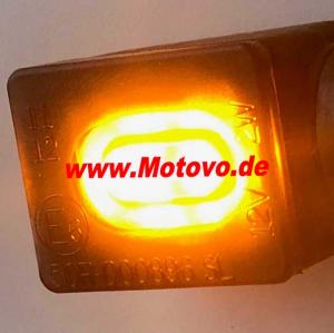 1 Paar LED-Blinker "Edge", getönt, E-geprüft