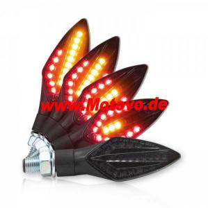1 Paar SMD-Blinker-RL "Trident" in schwarz