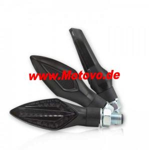 1 Paar SMD-Blinker-RL "Trident" in schwarz