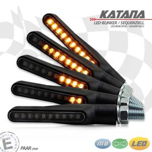 1 Paar LED-Blinker "Katana"