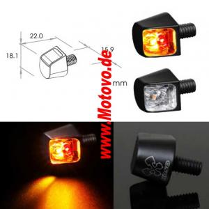 1 Paar SMD-Blinker-RL "ION" in schwarz