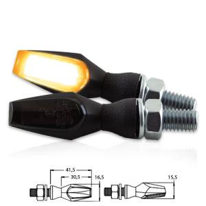 Preview: 1 Paar COB-Blinker "Shield"