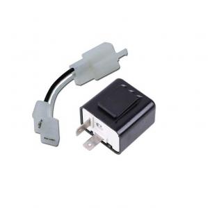 Blinkrelais 12V | 21Wx3+3,4 | 2P | Adapter | LED | (B=geschaltenes Plus (49) L=Signal (49a)