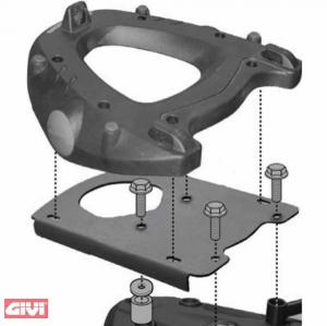 Givi Monokey Topcase-Träger SR5107 für BMW 650/700/800 GS