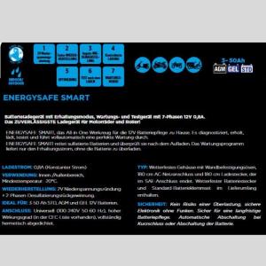 Batterieladegerät "ES SMART" BY TECMATE,  SAE,  Ladeleistung 12V / 0,8 Amp, 2-45Ah, TM-446