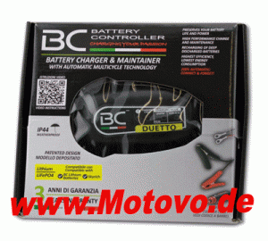 Batterieladegerät BC DUETTO, (12V), Blei/MF/LI