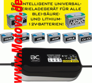 Batterieladegerät BC K900 EVO, 12V