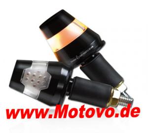 1 Paar ALU-Lenkerendenblinker Conic mit LED