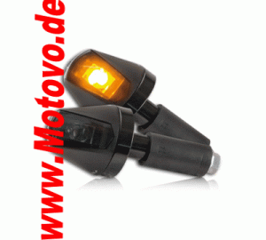 1 ALU-Lenkerendenblinker "KNIGHT", E-geprüft