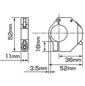 USB-C-Steckdose "Slim", 1-fach, 12V DC