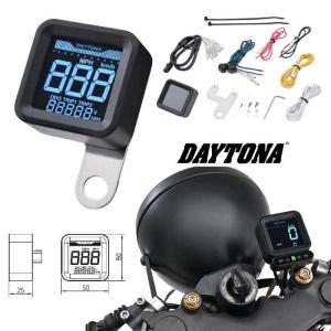 Tachometer & DZM "Cube" in schwarz von Daytona