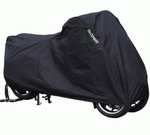 Preview: Motorrad-Abdeckplane 3W Alfa, schwarz