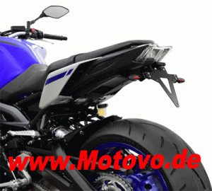 Kennzeichenhalter YAMAHA MT 09 Bj. 2017-