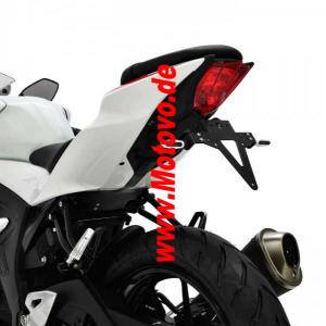 Kennzeichenhalter-Set für SUZUKI GSX-S/R125 Baujahr 17- verstellbar, inklusive Reflektorhalter