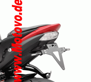 Kennzeichenhalter-Set für Suzuki GSX-S 750/1000/F, Bj. 2015-24, inklusive Reflektorhalter