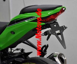 Kennzeichenhalter KAWASAKI ZX-10 R, Bj. 16-, verstellbar