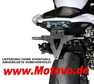 Kennzeichenhalter Kawasaki Z800/e Bj. 2013-, verstellbar