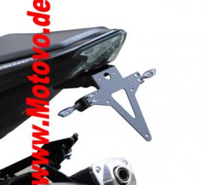 Kennzeichenhalter Kawasaki Z800/e Bj. 2013-, verstellbar