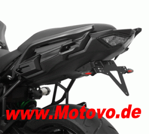 Kennzeichenhalter Kawasaki 650 Versys, ab Baujahr 2015-