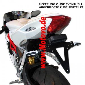 Kennzeichenhalter MV AGUSTA F3 675/800, Baujahr 2012-2016, in schwarz