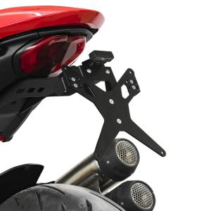 Kennzeichenhalter DUCATI Monster 890 V2 Baujahr 26-, X-Line, T-Stück, Reflektor, Halter KZB