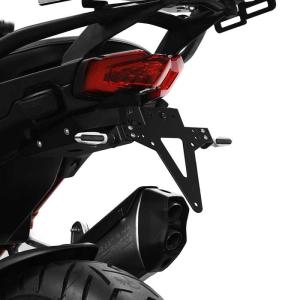 Kennzeichenhalter DUCATI Multistrada V4 1200 21-, schwarz, verstellbar