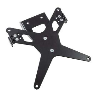 Kennzeichenhalter für KTM 125 / 390 Duke Baujahr 24-, in schwarz, X-Line- T-Stück