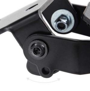 Kennzeichenhalter TRIUMPH Speed Triple 1200RR/RS Baujahr 21-24, inklusive Kennzeichenbeleuchtung
