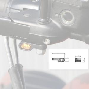 1 Paar CNC Alu-Gehäuse für Blinker "Heat"