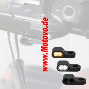 1 Paar CNC Alu-Gehäuse für Blinker "Heat"