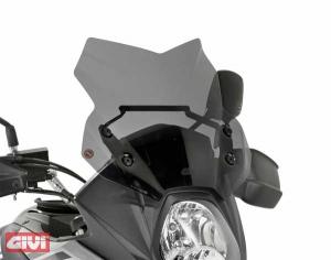GIVI WINDSCHILD D3112BG GETÖNT UND ABE FÜR SUZUKI DL 650 V-STORM (17-24), MIT ABE