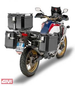 Givi ALU-TOPCASE TREKKER OUTBACK MONOKEY IN SCHWARZ, 42 Liter